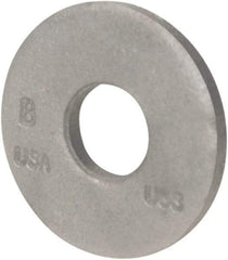 Bowmalloy - 1/4" Screw, Grade 9 Steel SAE Flat Washer - 9/32" ID x 5/8" OD, 5/64" Thick, Bowma-Guard Finish - Top Tool & Supply