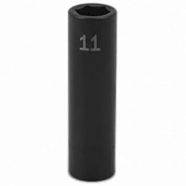 SK - Impact Socket - 3/8"DR 11MM DEEP IMPACT SOCKET - Top Tool & Supply