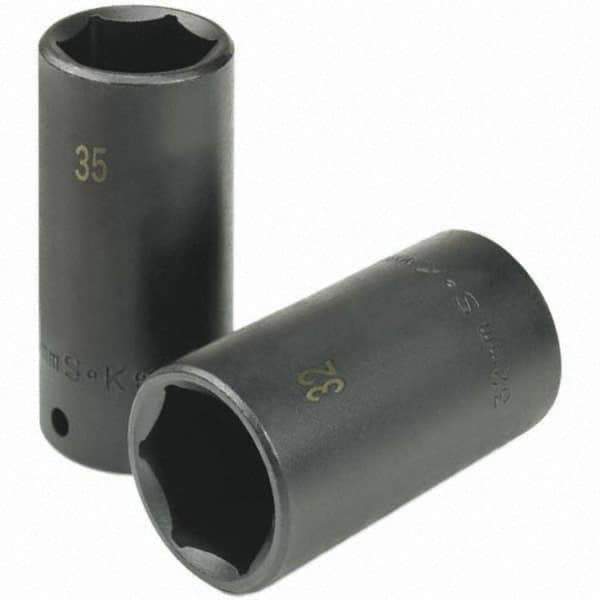 SK - Impact Socket - 1/2"DR 27MM DEEP IMPACT SOCKET - Top Tool & Supply