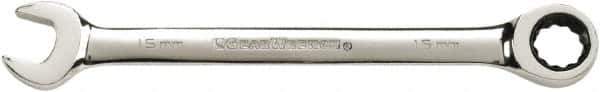 GearWrench - 46mm 12 Point Combination Wrench - Chrome Vanadium Steel, Full Polish Finish - Top Tool & Supply