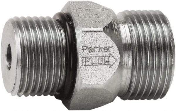 Parker - 30 GPM 1-1/16-12 Inlet Steel Hydraulic Control Valve - 5,000 psi, 1-1/4" Wide x 1.91" Long - Top Tool & Supply