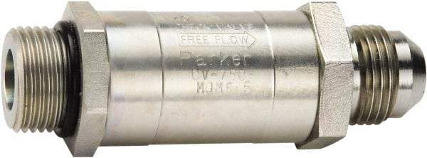 Parker - 50 GPM 3/4-16 Inlet Steel Hydraulic Control Valve - 3,000 psi, 1" Wide x 2.22" Long - Top Tool & Supply