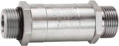 Parker - 13 GPM 9/16-18 Inlet Steel Hydraulic Control Valve - 3,000 psi, 0.81" Wide x 1-3/4" Long - Top Tool & Supply