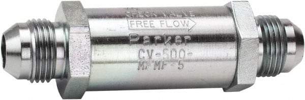 Parker - 6 GPM 7/16-20 Inlet Steel Hydraulic Control Valve - 3,000 psi, 0.69" Wide x 1.53" Long - Top Tool & Supply