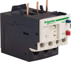 Schneider Electric - 3 Pole, NEMA Size 00-1, 0.63 to 1 Amp, 690 VAC, Thermal NEMA Overload Relay - Trip Class 20, For Use with LC1D09, LC1D12, LC1D18, LC1D25, LC1D32 and LC1D38 - Top Tool & Supply