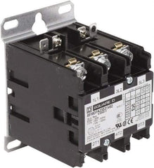 Square D - 3 Pole, 25 Amp Inductive Load, Definite Purpose Contactor - 35 Amp Resistive Rating - Top Tool & Supply