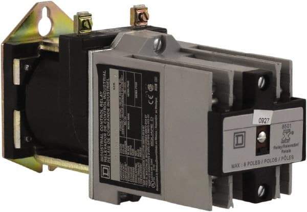 Square D - 8NO, 600 VAC Control Relay - Panel Mount - Top Tool & Supply