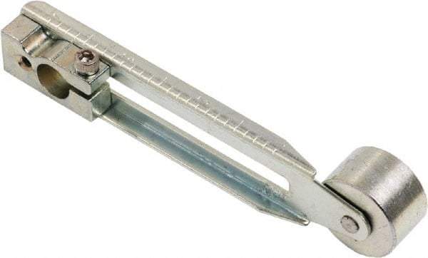 Square D - 0.88-4 Inch Long, Steel Body, Limit Switch Lever Arm - Iron Roller, For Use with Limit Switches - Top Tool & Supply