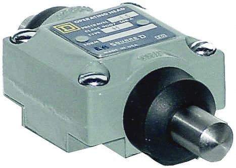 Square D - SPDT, NC/NO, 600 Volt Screw Terminal, Roller Plunger Actuator, General Purpose Limit Switch - 1, 2, 4, 6, 12, 13, 6P NEMA Rating, IP67 IPR Rating - Top Tool & Supply