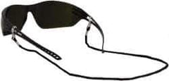 Chums - Black Eyewear Retainer - Adjustable, Nylon Rope, Compatible with All Major Safety Eyewear Brands - Top Tool & Supply