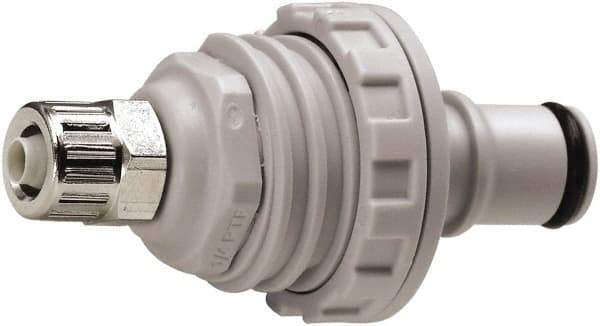 CPC Colder Products - 1/4" Nominal Flow, Male, Nonspill Quick Disconnect Coupling - 120 Max psi, 32 to 160°F, Polypropylene Coupling - Top Tool & Supply