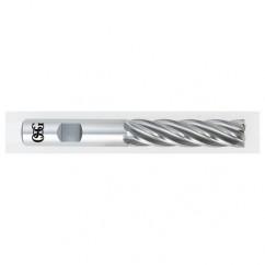 1/2 Dia. x 4 Overall Length 4-Flute Square End HSS-CO SE End Mill-Round Shank-Non-Center Cutting-Uncoated - Top Tool & Supply