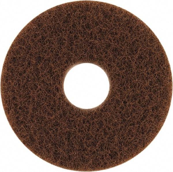 Oreck - Scrubbing Pad - 12" Machine, Brown Pad, Abrasive - Top Tool & Supply