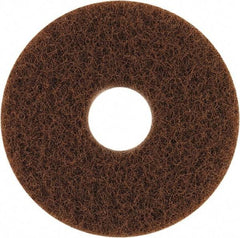 Oreck - Scrubbing Pad - 12" Machine, Brown Pad, Abrasive - Top Tool & Supply