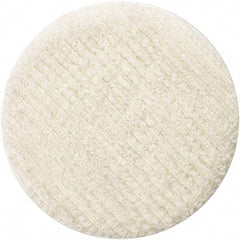 Oreck - Polishing Pad - 12" Machine, White Pad, Cotton - Top Tool & Supply