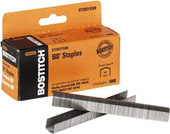 Stanley Bostitch - 0.38" Leg Length, Steel Standard Staples - 45 Sheet Capacity, For Use with Bostitch B8 Staplers - Top Tool & Supply