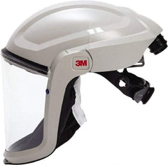 3M - Size Standard, PAPR Compatible Face Shield with Face Shield - Polyethylene, Gray, Adjustable Ratchet, Compatible with 3M Versaflo - Top Tool & Supply