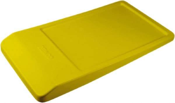 Remco - Yellow Polyethylene Tote Container - Nesting, 32" Long x 56" Wide x 4.3" High - Top Tool & Supply