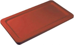 Remco - 46.9" Long x 1.7" High Red Lid - For Use with Remco - Transport Storage Tub - Top Tool & Supply