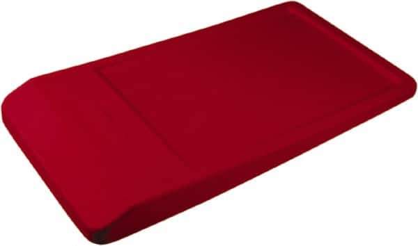 Remco - Red Polyethylene Tote Container - Nesting, 32" Long x 56" Wide x 4.3" High - Top Tool & Supply