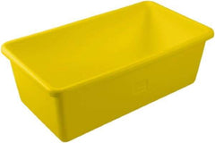 Remco - 149 Gal, 500 Lb Load Capacity Yellow Polyethylene Tote Container - Nesting, 46.8" Long x 26-1/2" Wide x 16.9" High - Top Tool & Supply