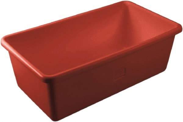 Remco - 149 Gal, 500 Lb Load Capacity Red Polyethylene Tote Container - Nesting, 46.8" Long x 26-1/2" Wide x 16.9" High - Top Tool & Supply