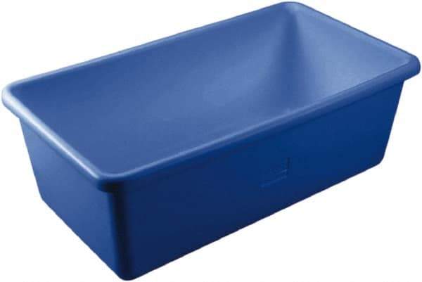 Remco - 149 Gal, 500 Lb Load Capacity Blue Polyethylene Tote Container - Nesting, 46.8" Long x 26-1/2" Wide x 16.9" High - Top Tool & Supply