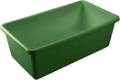 Remco - 149 Gal, 500 Lb Load Capacity Green Polyethylene Tote Container - Nesting, 46.8" Long x 26-1/2" Wide x 16.9" High - Top Tool & Supply