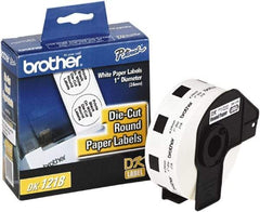 Brother - 15/16" Wide x 1" Long, White Paper Multi-Purpose Label - For Label Maker - Top Tool & Supply