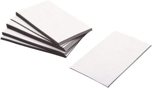 Baum/Gartens - 2" Wide x 3-1/2" Long, White Paper Business Cards - For Business Cards - Top Tool & Supply