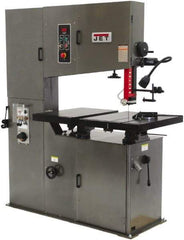 Jet - 36" Throat Capacity, Variable Speed Pulley Vertical Bandsaw - 50 to 410 & 54 to 4,925 SFPM, 3 hp, Three Phase - Top Tool & Supply