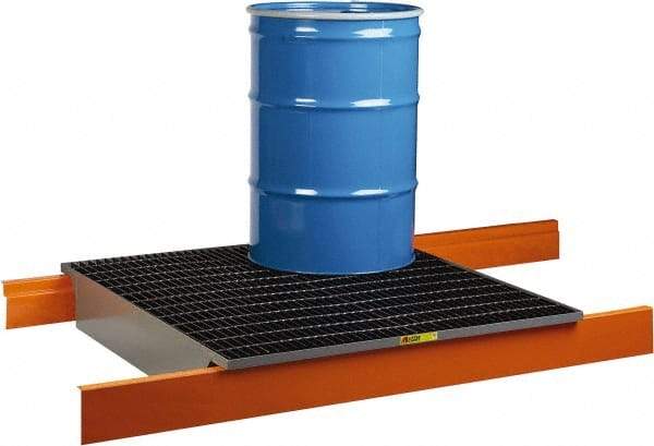 Little Giant - 66 Gal Sump, Steel Spill Deck or Pallet - 49" Long x 51" Wide x 8-1/2" High - Top Tool & Supply