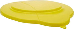 Vikan - 5 Gal Polypropylene Pail Lid - Yellow, For Use with Vikan 5 Gal Pail - Top Tool & Supply