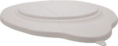 Vikan - 5 Gal Polypropylene Pail Lid - White, For Use with Vikan 5 Gal Pail - Top Tool & Supply