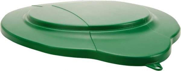 Vikan - 5 Gal Polypropylene Pail Lid - Green, For Use with Vikan 5 Gal Pail - Top Tool & Supply