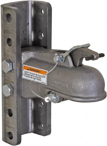 Buyers Products - 2-5/16" Ball Size Channel Hitch Coupler - 15,000 Lb Max Capacity, Plain Finish - Top Tool & Supply