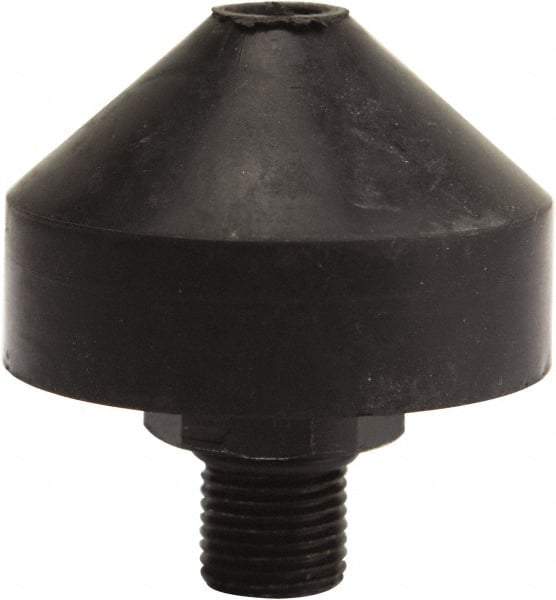 Value Collection - Blow Gun Rubber Tip - 1/4 NPT, 1.6" Hose Length - Top Tool & Supply