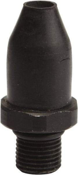 Value Collection - Blow Gun Rubber Tip - 1/4 NPT, 1.4" Hose Length - Top Tool & Supply