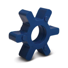 TB Wood's - Flexible Coupling; Type: Spider ; Outside Diameter (Inch): 3.3 ; Material: Urethane, Blue ; Torque (In/Lb): 1188 (Pounds); MaximumAssemblyOAL (Inch): 4.23 ; Coupling Size: L110 - Exact Industrial Supply