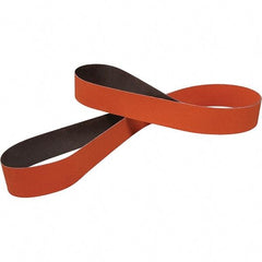 3M - 3" Wide x 132" OAL, 120 Grit, Ceramic Abrasive Belt - Ceramic, Coated, Series 984F - Top Tool & Supply