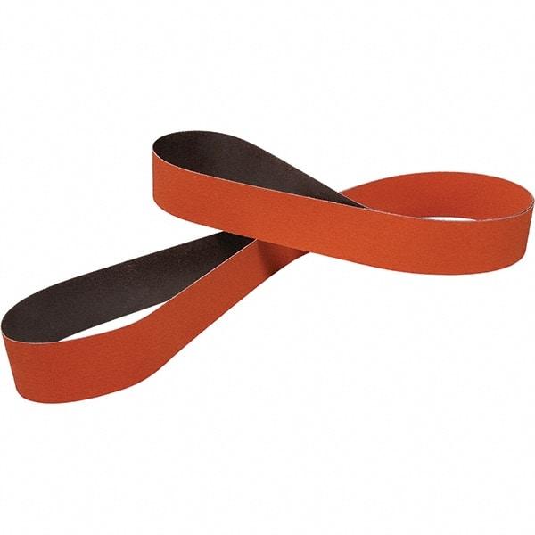 3M - 4" Wide x 132" OAL, 50 Grit, Ceramic Abrasive Belt - Ceramic, Coated, Series 984F - Top Tool & Supply