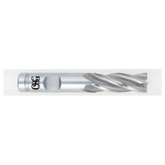 3/4 Dia. x 4-1/2 Overall Length 4-Flute Square End HSS-CO SE End Mill-Round Shank-Center Cutting-TiCN - Top Tool & Supply