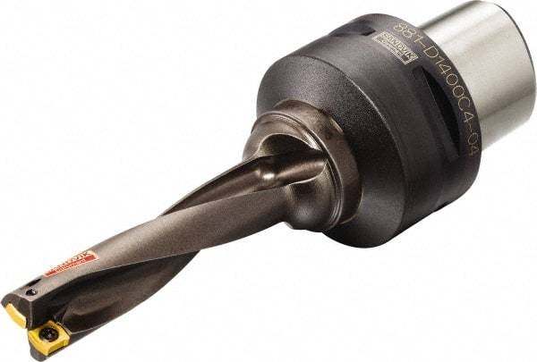 Sandvik Coromant - 60mm Max Drill Depth, 4xD, 15mm Diam, Indexable Insert Drill - C4 Coromant Shank - Top Tool & Supply