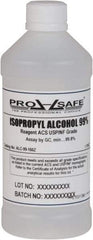 PRO-SAFE - 16 oz Isopropyl Alcohol Liquid - Comes in Bottle, 99% Isopropyl Alcohol - Top Tool & Supply