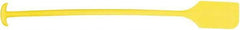 Remco - Yellow Polypropylene Mixing Paddle without Holes - 52" Overall Length - Top Tool & Supply