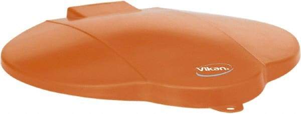 Vikan - 3 Gal Polypropylene Pail Lid - Orange, For Use with 5692 - Top Tool & Supply