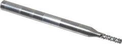 OSG - 1/16" Diam, 3/16" LOC, End Mill End, Solid Carbide Diamond Pattern Router Bit - Right Hand Cut, 1-1/2" OAL, 1/8" Shank Diam, Use on Fiberglass - Top Tool & Supply