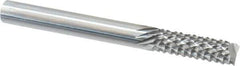 OSG - 1/4" Diam, 3/4" LOC, End Mill End, Solid Carbide Diamond Pattern Router Bit - Right Hand Cut, 2-1/2" OAL, 1/4" Shank Diam, Use on Fiberglass - Top Tool & Supply