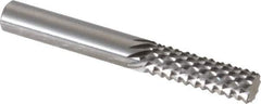 OSG - 1/4" Diam, 3/4" LOC, Plain End, Solid Carbide Diamond Pattern Router Bit - Right Hand Cut, 2" OAL, 1/4" Shank Diam, Use on Fiberglass - Top Tool & Supply