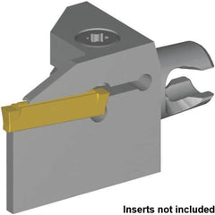 Kennametal - A4G0150M01U01B Insert, 30mm Head Length, 1.5mm Min Groove Width, Modular Grooving Blade Holder Head - Neutral Cut, System Size KM16, Series A4 - Top Tool & Supply